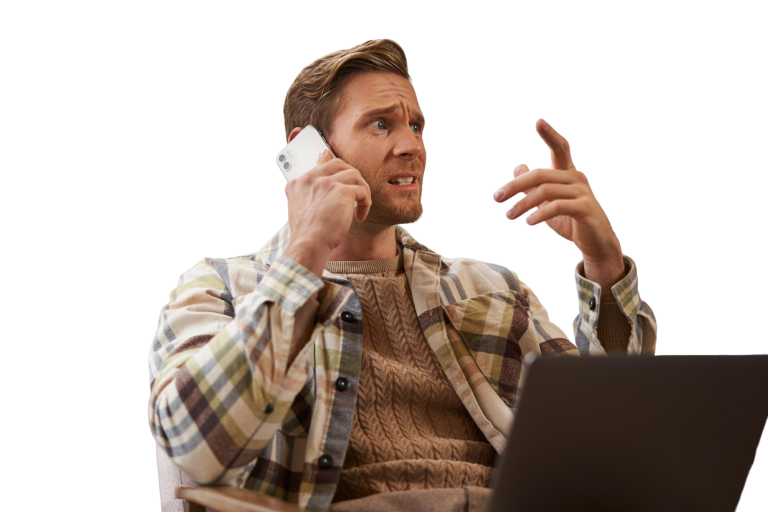 image-man-feeling-stressed-while-talking-phone-businessman-sitting-cafe-with-laptop
